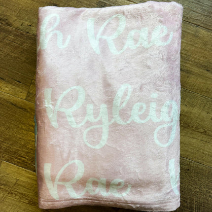 Personalized  Blanket With Name