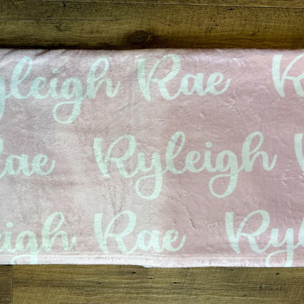 Personalized  Blanket With Name