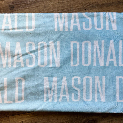 Personalized  Blanket With Name