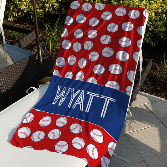 Classic Baseball Towels