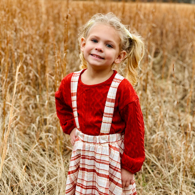 Sweetheart Plaid Dress