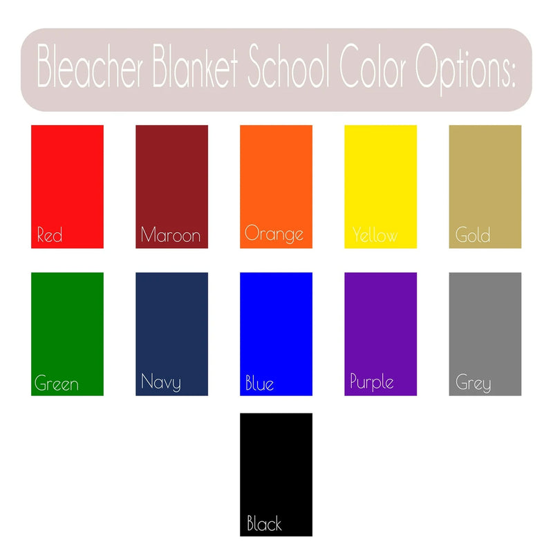 Load image into Gallery viewer, Bleacher Blankets
