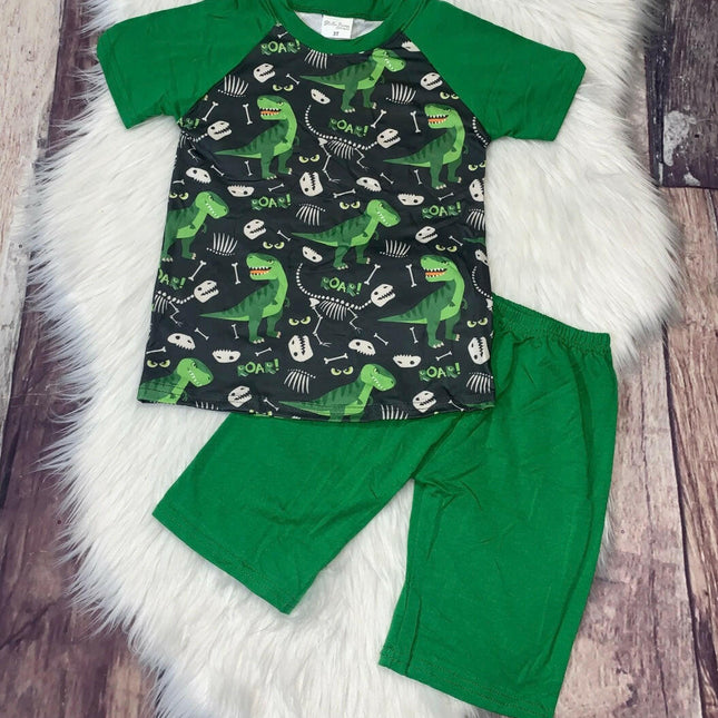 Green Dino outfit