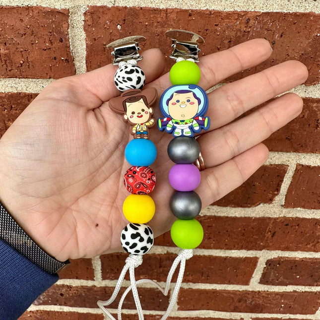 Variety Character pacifier Clips