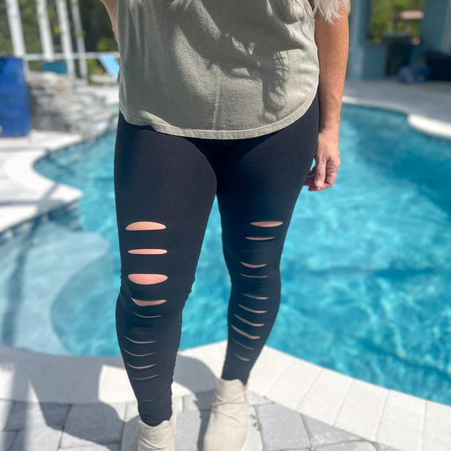 Distressed Leggings