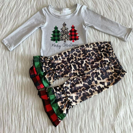 Christmas Tree Leopard Set
