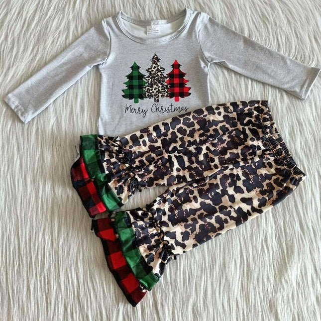 Christmas Tree Leopard Set