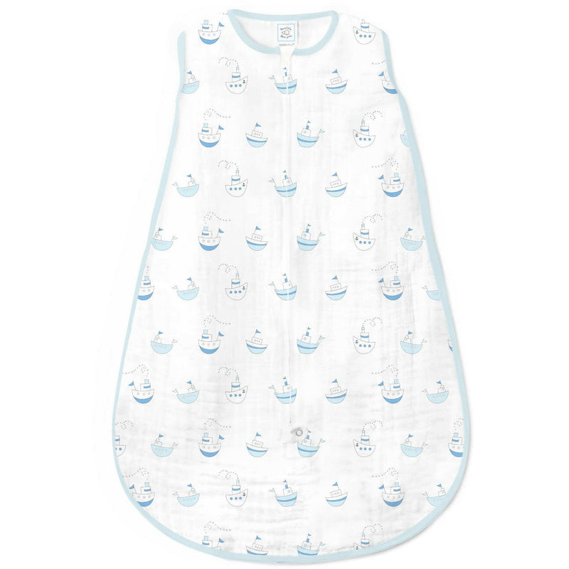 Load image into Gallery viewer, Muslin zzZipMe Sack, 2-Way Zip
